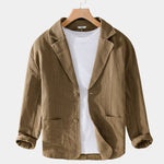 Oldbrook Summer Linen Blazer - Cross & Crown