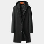 Metropolitan Hooded Overcoat - Cross & Crown