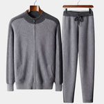 Navy Heritage Cashmere Set – Cross & Crown