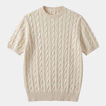 Classic Lozenge Knit T-Shirt - Cross & Crown