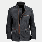 Bearstone Suede Field Jacket - Cross & Crown