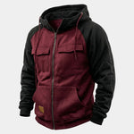 Cargo Trek Zip Hoodie - Cross & Crown