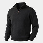 Classic Highland Quarter-Zip Sweater - Cross & Crown