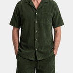 Summer Corduroy Set Shorts and Shirt - Cross & Crown