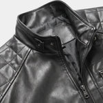 Vulcan Diamond Leather Jacket – Cross & Crown