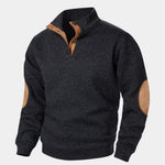 Lucien Heritage Elbow High Collar Pullover - Cross & Crown