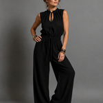 Jette | Sleeveless Jumpsuit with Wide Legs