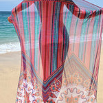 Basilia® | Bikini Set With Tie-dye Scarf