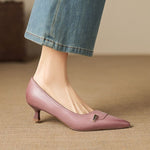 Isadora Genuine Leather Heels