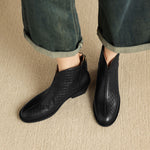 Camila Genuine Leather Ankle Boots