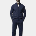 Navy Heritage Cashmere Set – Cross & Crown