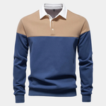 Alpine Zip-Neck Polo Pullover - Cross & Crown