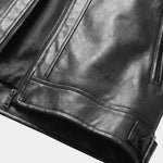 Vulcan Diamond Leather Jacket – Cross & Crown