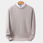 Linear Core Cotton Pullover - Cross & Crown