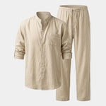 Classic Collar Relaxed Set - Cross & Crown