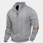 Timberline Long Collar Knit Sweater - Cross & Crown