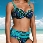 Anita® | High Waist Bikini With Leaf Print
