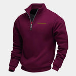 Slate Urban High Collar Pullover - Cross & Crown
