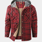 Lumberjack Hooded Sherpa Jacket – Cross & Crown