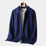 Cashmere Heritage Knit Jacket - Cross & Crown