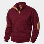 Lucien Heritage Elbow High Collar Pullover - Cross & Crown