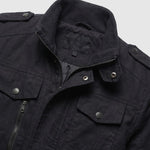 Command Ribbed Collar Jacket - Cross & Crown
