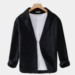 Oldbrook Summer Linen Blazer - Cross & Crown