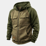 Cargo Trek Zip Hoodie - Cross & Crown