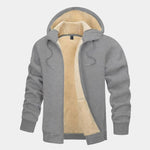 Winter Core Sherpa Hoodie Jacket - Cross & Crown