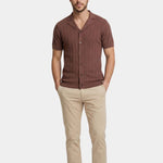 Heritage Camp Collar Knit Shirt - Cross & Crown