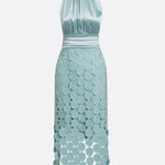 Aurelia | Satin Cutout Midi Dress