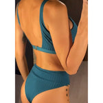 Baudelia® | Ribbed Color Bikini