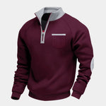 Classic Academy High Collar Pullover - Cross & Crown
