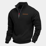 Slate Urban High Collar Pullover - Cross & Crown