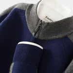 Navy Heritage Cashmere Set – Cross & Crown