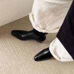 Noelle Genuine Leather Heeled Boots