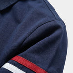 Horizon Striped Polo - Cross & Crown