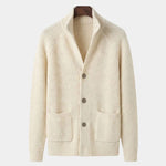 Classic Heritage Botton Knit Jacket - Cross & Crown