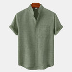 Executive Resort Linen Shirt - Cross & Crown
