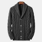 Men's Knitted Cardigan - Cross & Crown