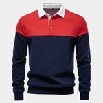 Alpine Zip-Neck Polo Pullover - Cross & Crown