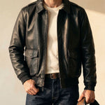 LEONARD TIMELESS LEATHER JACKET