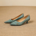 Isadora Genuine Leather Heels