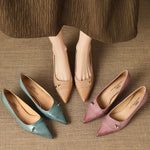 Isadora Genuine Leather Heels