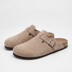 Essential Suede Clogs - Cross & Crown
