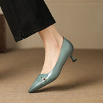 Isadora Genuine Leather Heels