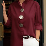 VERA ELEGANT COLLAR BLOUSE