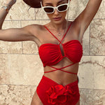 Crispina® | Bikini With Halter Neck and Detail