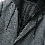 Metropolitan Hooded Overcoat - Cross & Crown