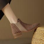 Zadie Genuine Suede Boots